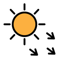 Sun icon