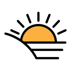 Sun icon