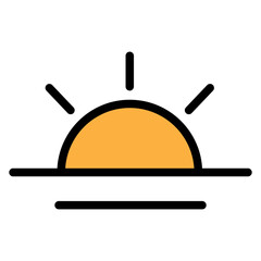 Sun icon
