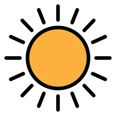 Sun icon