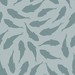 Cute seamless pattern with abstract organic elements, .natural freehand lines