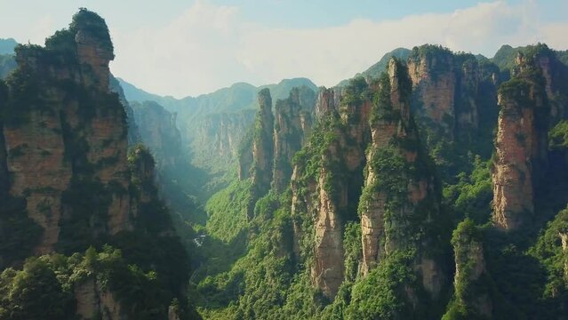 Zhang Jia Jie Avatar Mountain of China