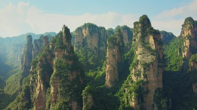 Zhang Jia Jie Avatar Mountain of China