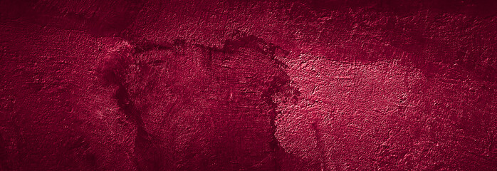 dark red grungy abstract cement concrete wall texture background