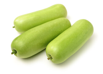 Lagenaria siceraria isolated on white background