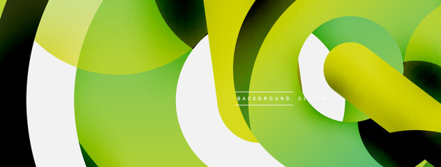 Circle abstract background. Vector illustration for wallpaper banner background card or landing page