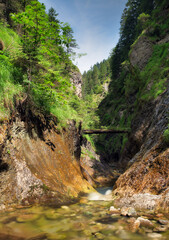Mountain landscape in the Juranova dolina - valley in The Western Tatras, the Tatra National Park, Slovakia, Europe. © TTstudio