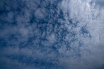 Blue sky and white clouds