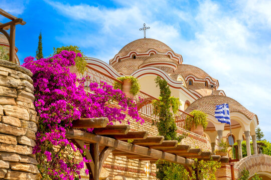 Archangel Michael Monastery in Thassos, Greece