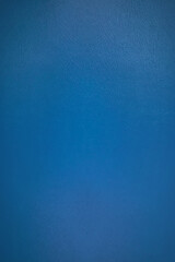 Blue  vertical leather texture  background.