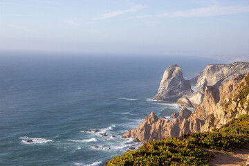 Cabo da Roca, Portugal. the westernmost point of europe