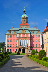 Fototapeta na wymiar Ksiaz - castle in Walbrzych in Lower Silesian Voivodeship, Poland.