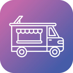 Bakery Truck Icon