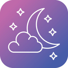 Starry Night Icon