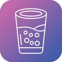 Glass Of Water Icon