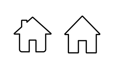 House icon vector. Home sign and symbol