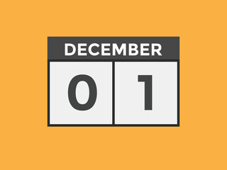 december 2 calendar reminder. 2st december daily calendar icon template. Calendar 2st december icon Design template. Vector illustration
