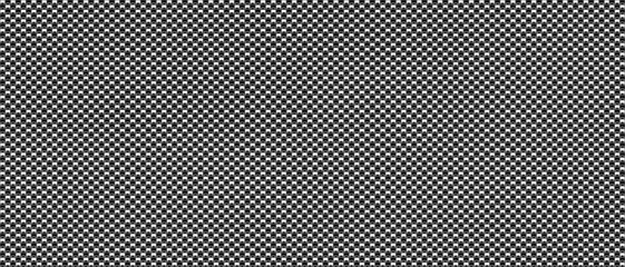 Dark black geometric grid background with squares. Modern dark abstract vector texture