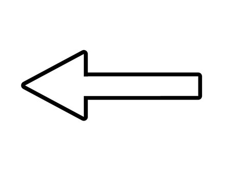 Left Dashed Arrow Icon 