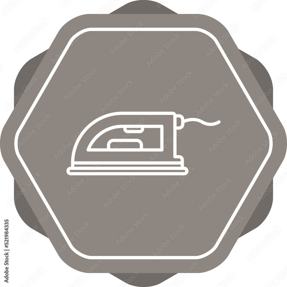 Poster iron icon