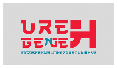 Ureh Genjeh is a Japanese-style font. This beautiful font can be used for esports, posters, movie titles, branding, restaurants, youtube covers, thumbnails, magazines, social media, and more.