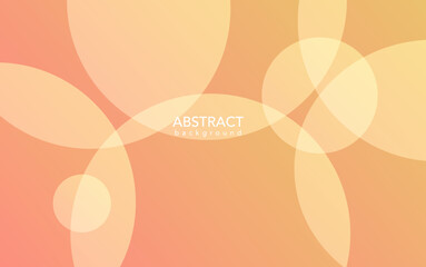 Abstract background with orange