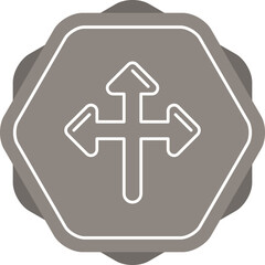 Directional Sign Icon