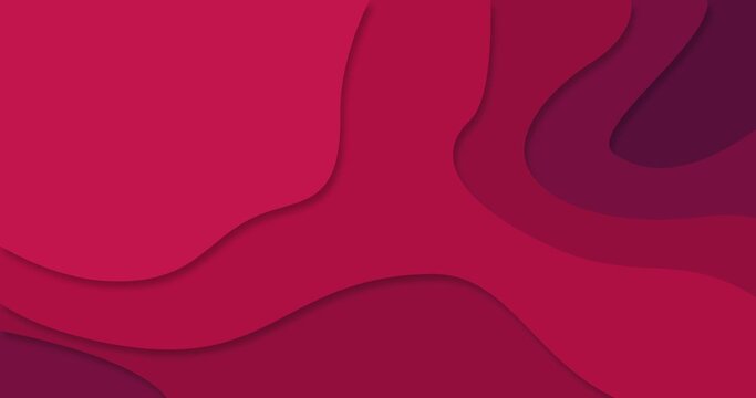 red fluid solid abstract background animation