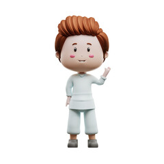 3d rendering of male medical doctor