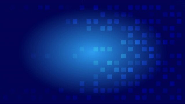 Abstract blue light and shade creative technology motion background. Video animation Ultra HD 4k footage.