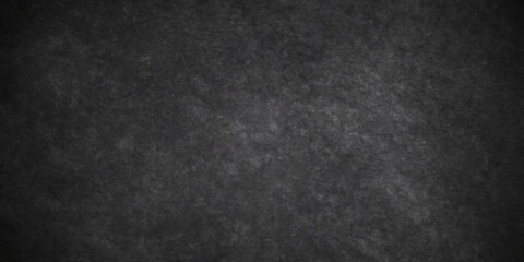 Fototapeta premium Dark Black stone concrete grunge texture background anthracite panorama. Panorama dark grey black slate background or texture. 