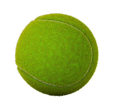 balle de tennis png