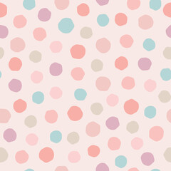 seamless polka dots pattern