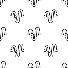 physics icon pattern. Seamless physics pattern on white background.