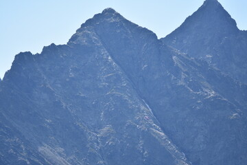 Rysy, szczyt, Tatry, lato, góry, TPN