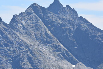 Rysy, szczyt, Tatry, lato, góry, TPN