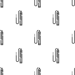 pencil icon pattern. Seamless pencil pattern on white background.