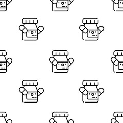 medicine icon pattern. Seamless medicine pattern on white background.