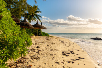 Beach in Mauritius Trou aux biches