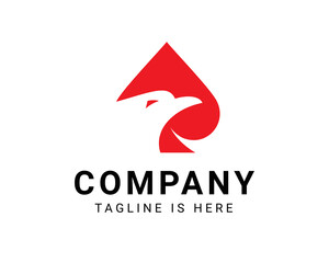 Ace Eagle logo red