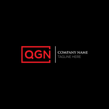 QGN letter logo creative design. QGN unique design.
