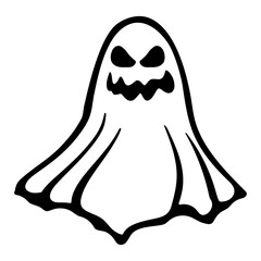 Spooky  Ghost Halloween.