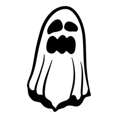 Spooky  Ghost Halloween.