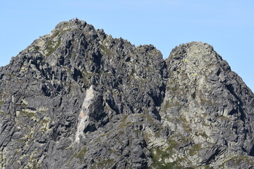 Świnica, szczyt, Tatry, lato, g&oacute;ry