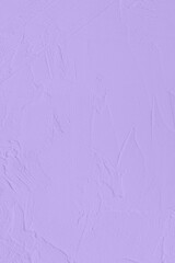 Saturated pastel light purple colored low contrast Concrete textured background. Empty colorful...