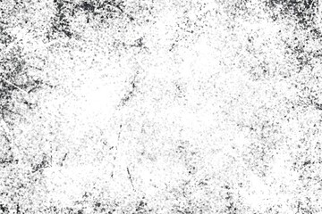 Grunge Black and White Distress Texture.Dust Overlay Distress Grain ,Simply Place illustration over any Object to Create grungy Effect.
