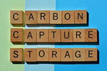 CCS, abréviation for Carbon Capture Storage