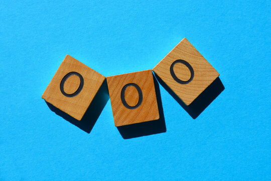 OOO, abbreviation for Out Of Office