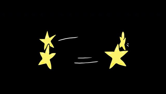 5 cartoon effects of stars above your head. Drawn 2d Fx elements are dizzy. Two ways to use: Chroma Key or Alpha Channel (transparent background)
