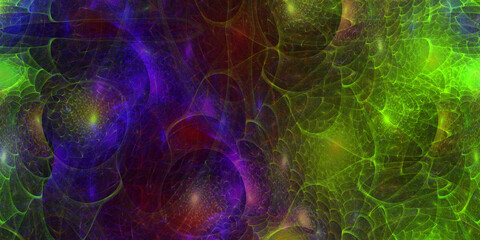 Fraktal computergenerierter Hintergrund für Grafiker und Drucksachen